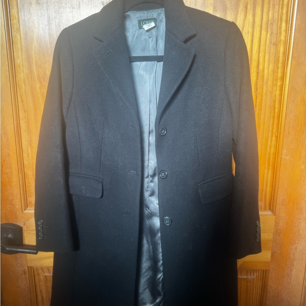 J. Crew Charcoal Wool Blend Jacket